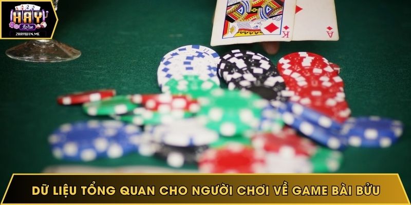 Dữ liệu tổng quan cho người chơi về game bài bửu