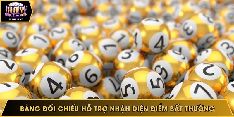 Bảng đối chiếu hỗ trợ nhận diện điểm bất thường khi soi