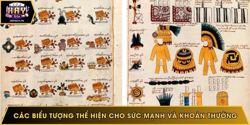 Các biểu tượng thể hiện cho sức mạnh và khoản thưởng bất ngờ