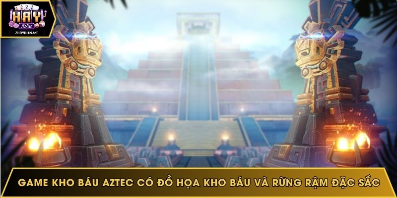 Game kho báu Aztec có đồ họa kho báu và rừng rậm đặc sắc