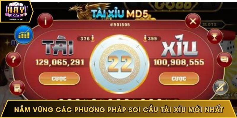 Nắm vững các phương pháp soi cầu tài xỉu mới nhất